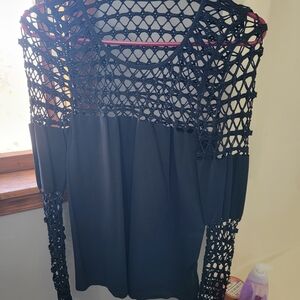 VENUS Charcoal Long Sleeve Top